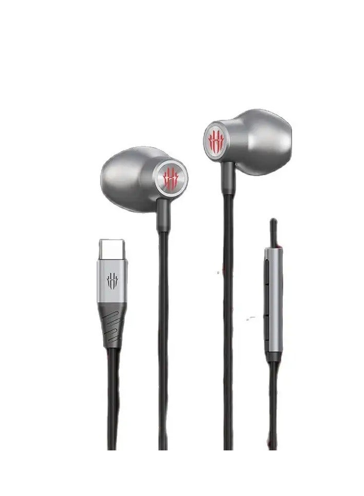 RedMagic Headphone with Type-C port The headphone comes with soft ear tips to fit different ear sizes, dedicated for gaming - Image 2