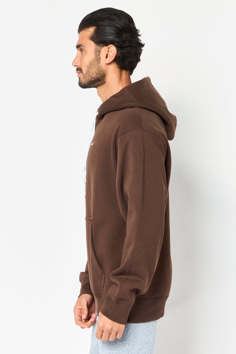 Nike Men Loose Fit Long Sleeve Outdoor Hoodie, Brown - Image 3