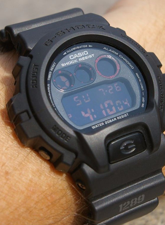 CASIO Unisex G-Shock Water Resistant Digital Watch DW-6900MS-1DR - Image 4