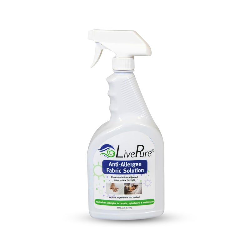 Live Pure LivePure Anti-Allergen 32 OZ Fabric Spray for Household Surfaces - Image 1