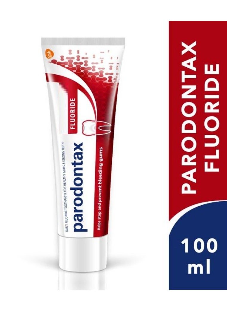 Parodontax - Parodontax Fluoride Daily Toothpaste For Bleeding Gums 100 Ml - Image 1