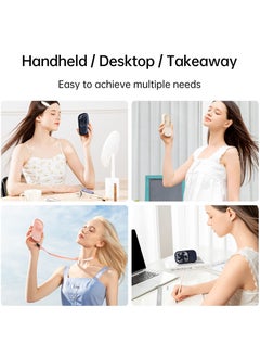 JISULIFE Handheld Fan Mini Fan, Small Fan Portable with Bracket, USB Rechargeable Lash Fan with 3 Speeds, Makeup Fan Eyelash Fan for Office, Outdoor and Travel (Blue, 1 PCS) - pzsku/ZC3B4F6001CE30B6D682EZ/45/_/1724212030/c7ffc554-7631-4506-9c21-78da8bcc3da9