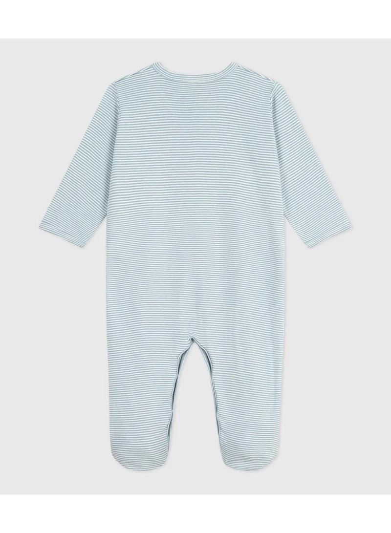 بيتي باتو بدلة بيجامة قطنية مخططة للأطفال