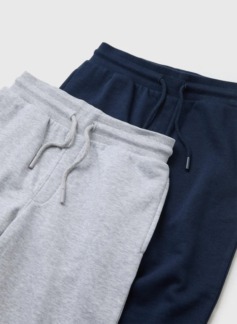 Matalan Boys Grey & Navy Joggers Set