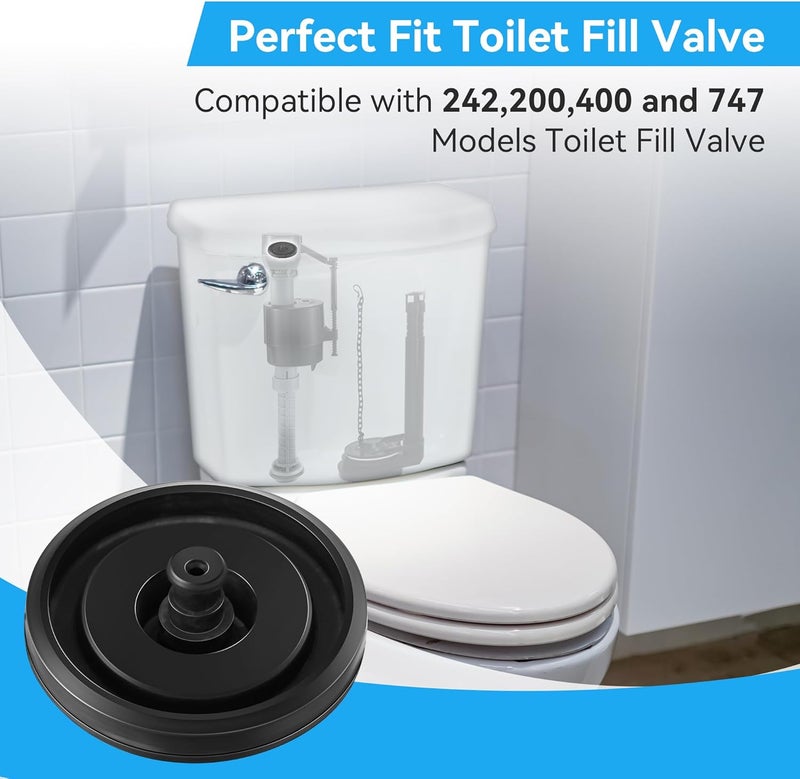 Enhon 5 Pcs 83143 Toilet Fill Valve Seal Compatible with Kohler Models, Compatible with 242, 200, 400 and 747 Models Toilet Fill Valve, Durable, Easy DIY Installation - Image 2
