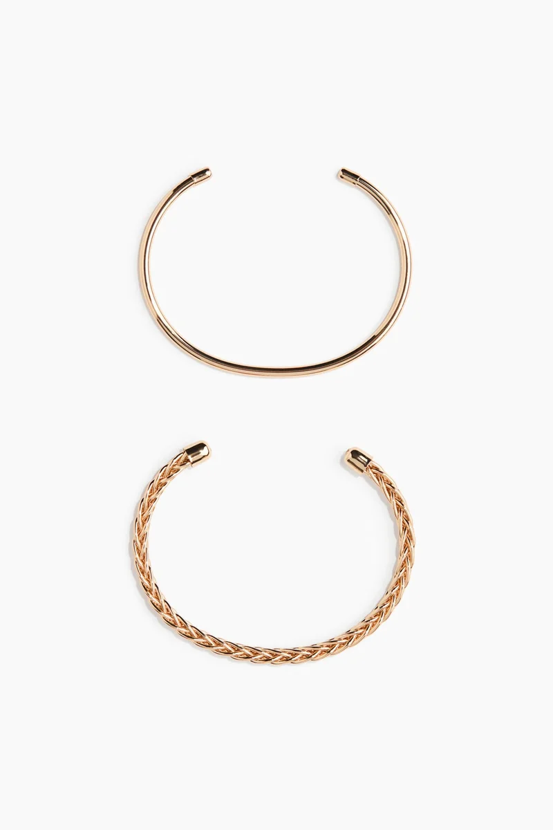 H&M 2-pack cuff bracelets