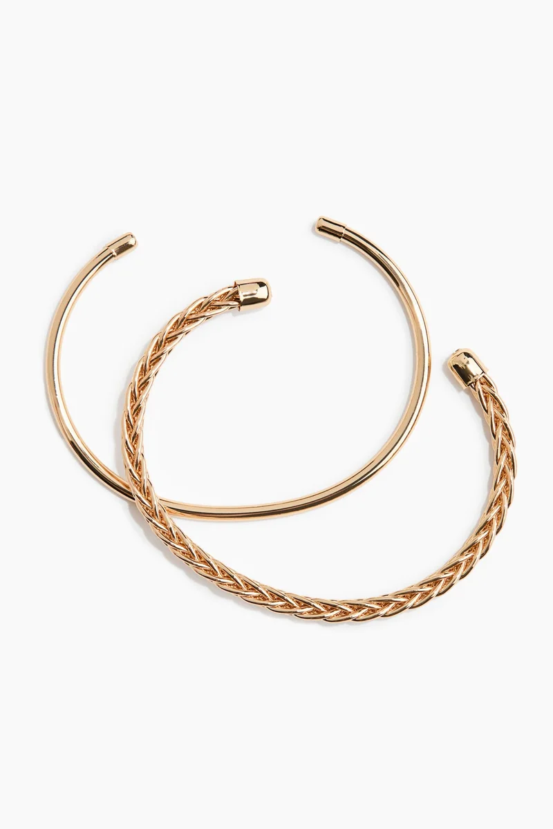 H&M 2-pack cuff bracelets
