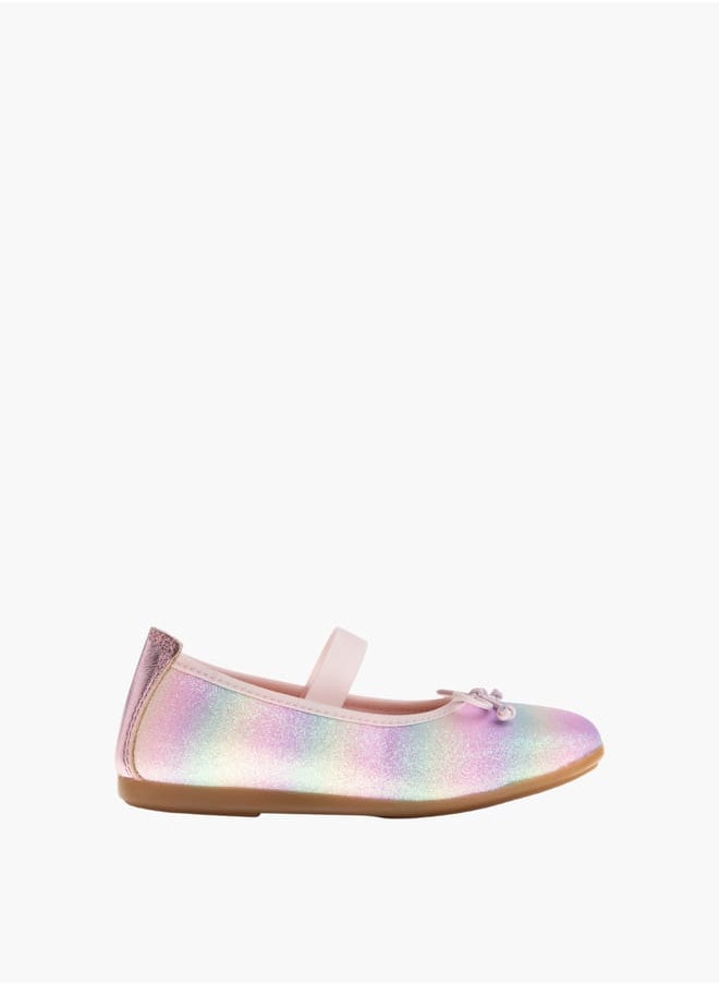 Pablosky - Girls Bow Detail Slip-On Ballerina - Image 1