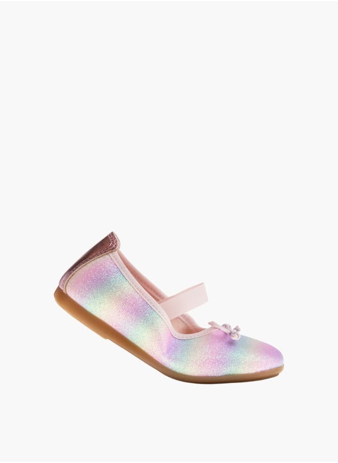 Pablosky - Girls Bow Detail Slip-On Ballerina - Image 1