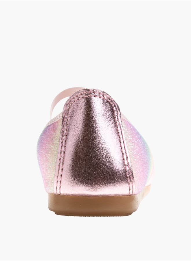 Pablosky - Girls Bow Detail Slip-On Ballerina - Image 1