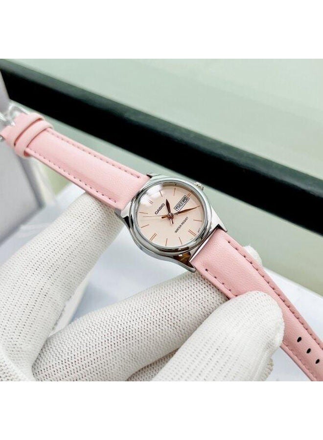 CASIO Leather Analog Watch LTP-V006L-4BUDF - Image 2