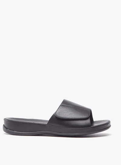 فلورا بيلا من شو إكسبرس Women All-Over Monogram Print Slide Sandals