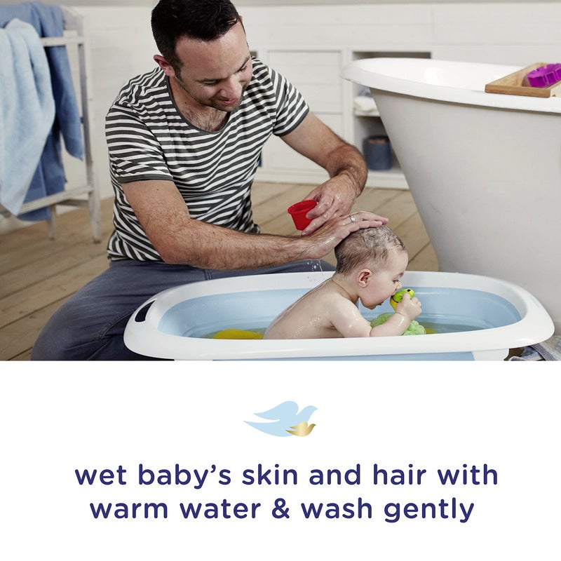 Baby Dove Sensitive Skin Care Baby Wash For Baby Bath Time Rich Moisture Tear-Free and Hypoallergenic, 20 oz (Packaging May Vary) - Image 3