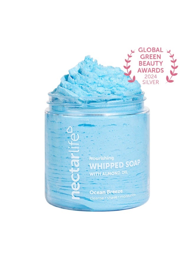 Nectar Life Whipped Soap and Shave Butter (5 Ounce, Ocean Breeze) - Image 1