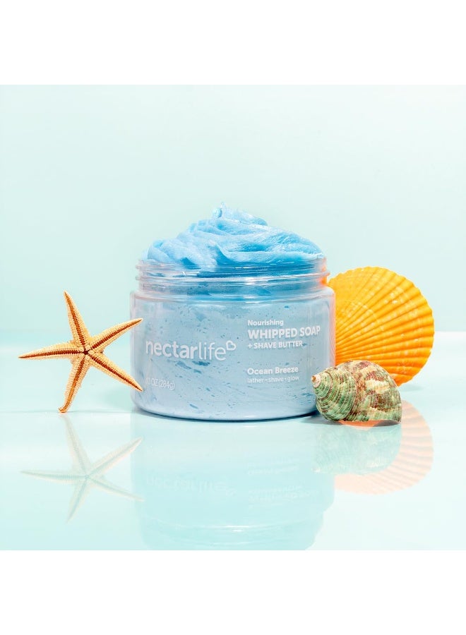 Nectar Life Whipped Soap and Shave Butter (5 Ounce, Ocean Breeze) - Image 3