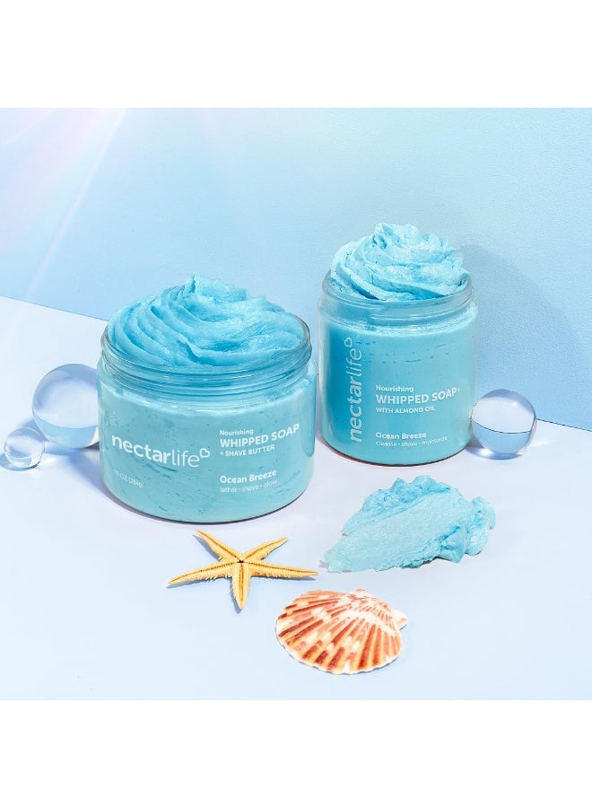 Nectar Life Whipped Soap and Shave Butter (5 Ounce, Ocean Breeze) - Image 4