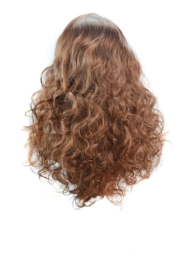 نيبمينينت باروكة شعر طويلة بني - Image 1