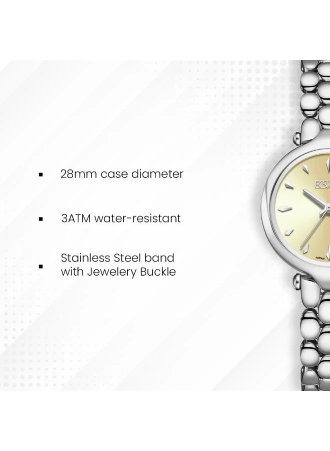 Ecstacy  Women's Stainless Steel Analog Watch E25503-SBSI - 28mm mm for Women | Best Price UAE