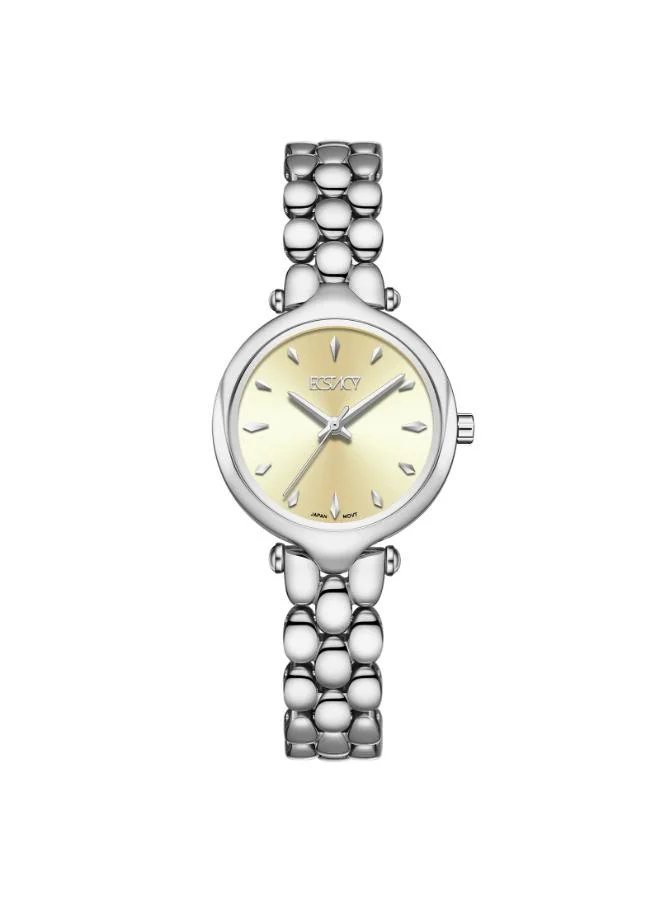 إكستاسي Women's Stainless Steel Analog Watch E25503-SBSI - 28mm mm