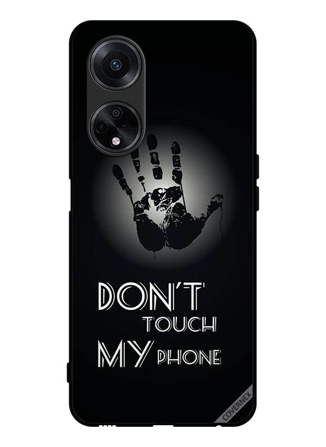 Covernex غطاء حماية لهاتف Oppo A98 5G لا تلمس هاتفي باليد  - Image 1