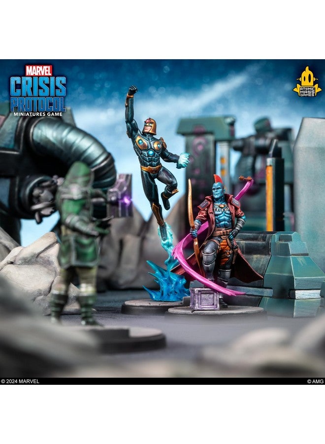 Atomic Mass Games Marvel: Crisis Protocol Nova & Yondu Character Pack - Expand Your Guardians of The Galaxy Team! Tabletop Superhero Game, Ages 14+, 2 Players, 90 Minute Playtime, Made - Image 3