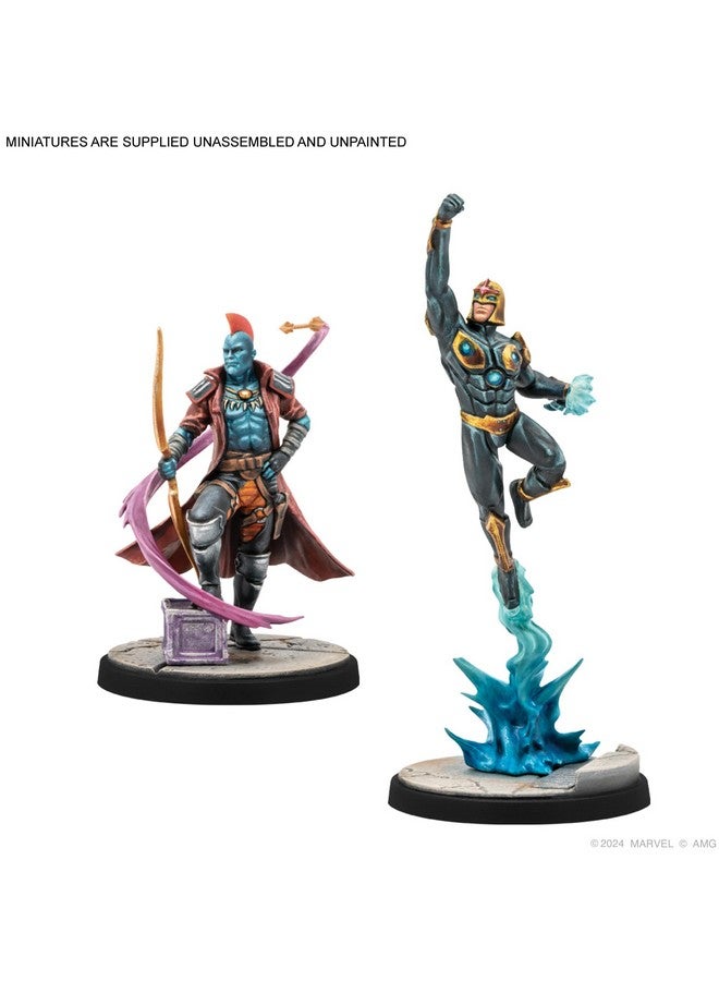 Atomic Mass Games Marvel: Crisis Protocol Nova & Yondu Character Pack - Expand Your Guardians of The Galaxy Team! Tabletop Superhero Game, Ages 14+, 2 Players, 90 Minute Playtime, Made - Image 2