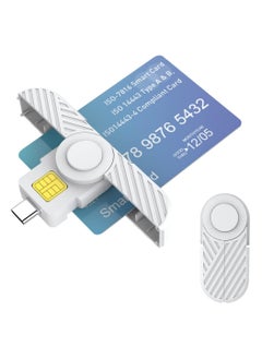 Reader Type C CAC Reader DOD Military USB C Common Access CAC Card Reader USB Smartfold Type C Smart Card Reader PIV CAC Reader