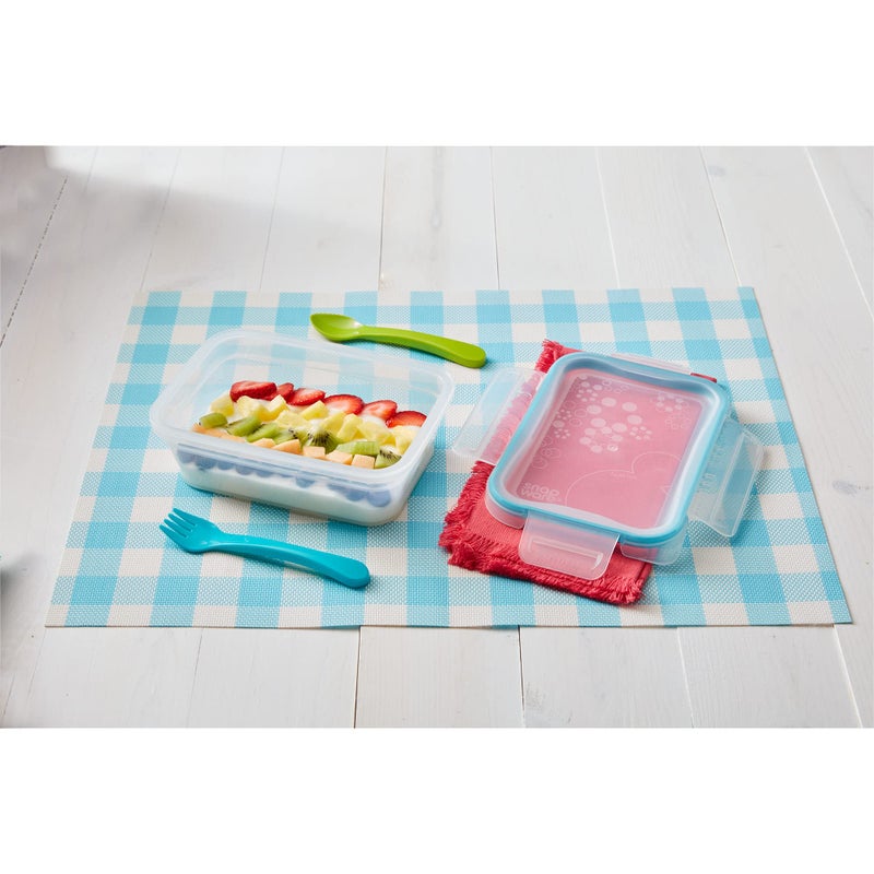 Snapware Total Solution 3-Cup Plastic Food Storage Container with Lid  3-Cup Rectangular Meal Prep Container  Non-Toxic  BPA-Free Lid with 4 Locking Tabs  Microwave  Dishwasher  and Freezer Safe - Image 5