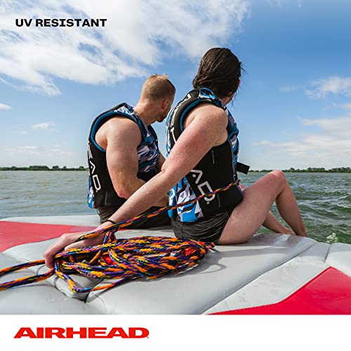 Airhead Tow Rope, 1-4 Rider Rope for Towable Tubes Multi, 9/16" - Image 5