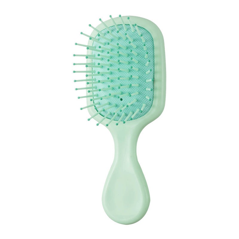 Generic Compact Portable Macaron Cushion Comb for Children 822 (green) opp bag 