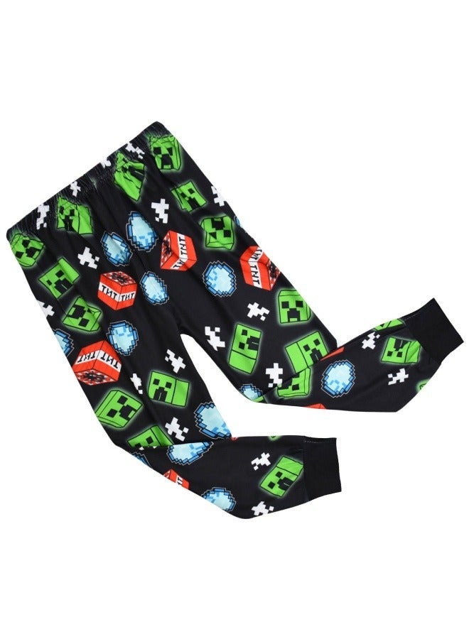 general Minecraft Pajama Pack 110-150 Kids Long Sleeve Loungewear Set is a gift for Minecraft fans - Image 3
