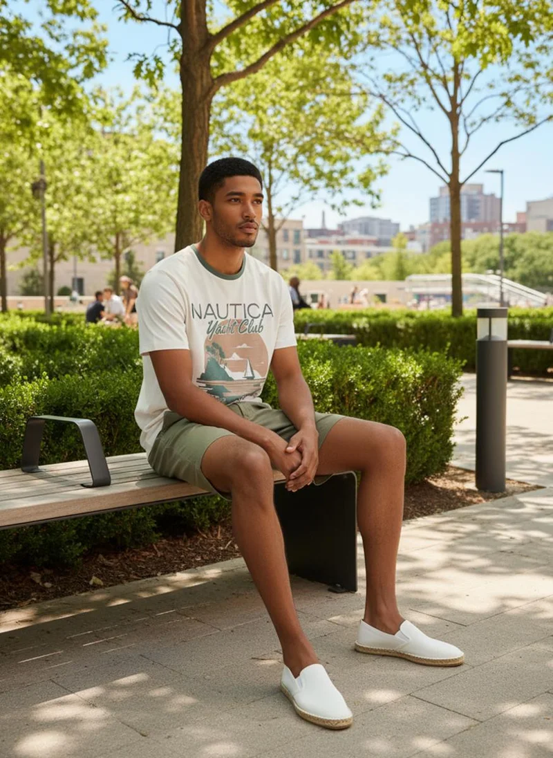 NAUTICA  Men's Graphic Tee for Men | Best Price UAE