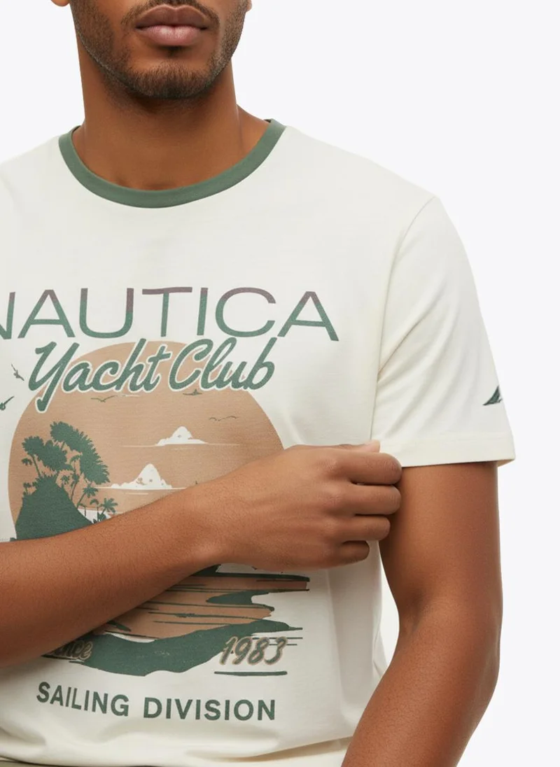 NAUTICA  Men's Graphic Tee for Men | Best Price UAE