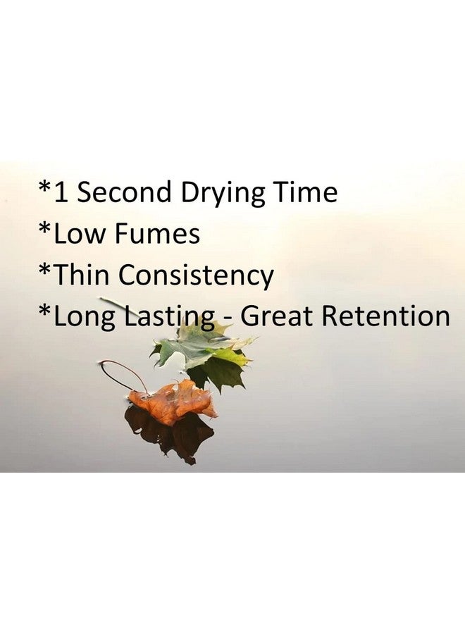 Alluring Superveloce Eyelash Extension Adhesive 3D Volume Glue 5Mllow Fumes Fast Drying Excellent Holding Power Extra Strong Eyelash Glue - Image 3