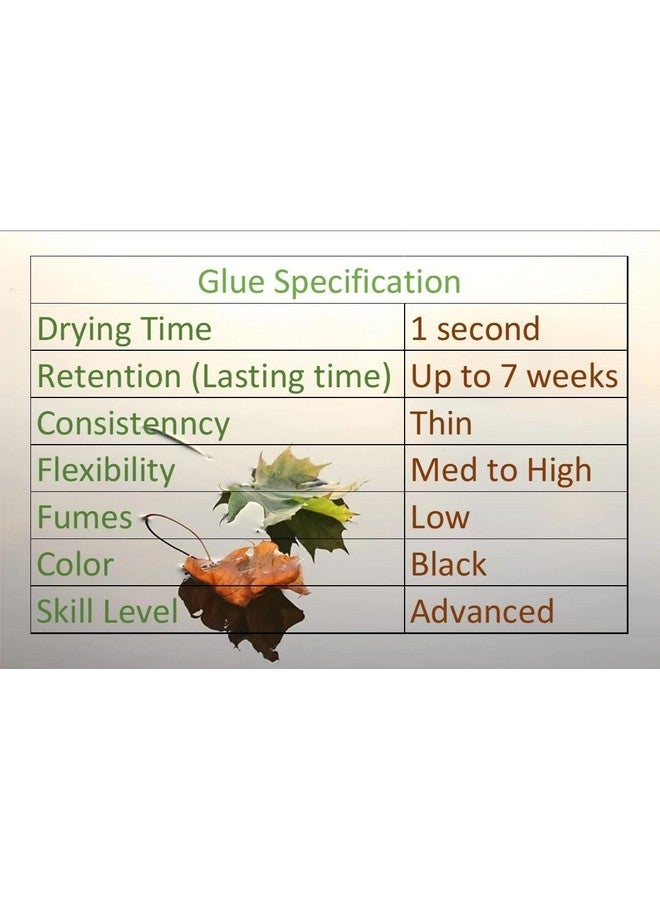 Alluring Superveloce Eyelash Extension Adhesive 3D Volume Glue 5Mllow Fumes Fast Drying Excellent Holding Power Extra Strong Eyelash Glue - Image 4