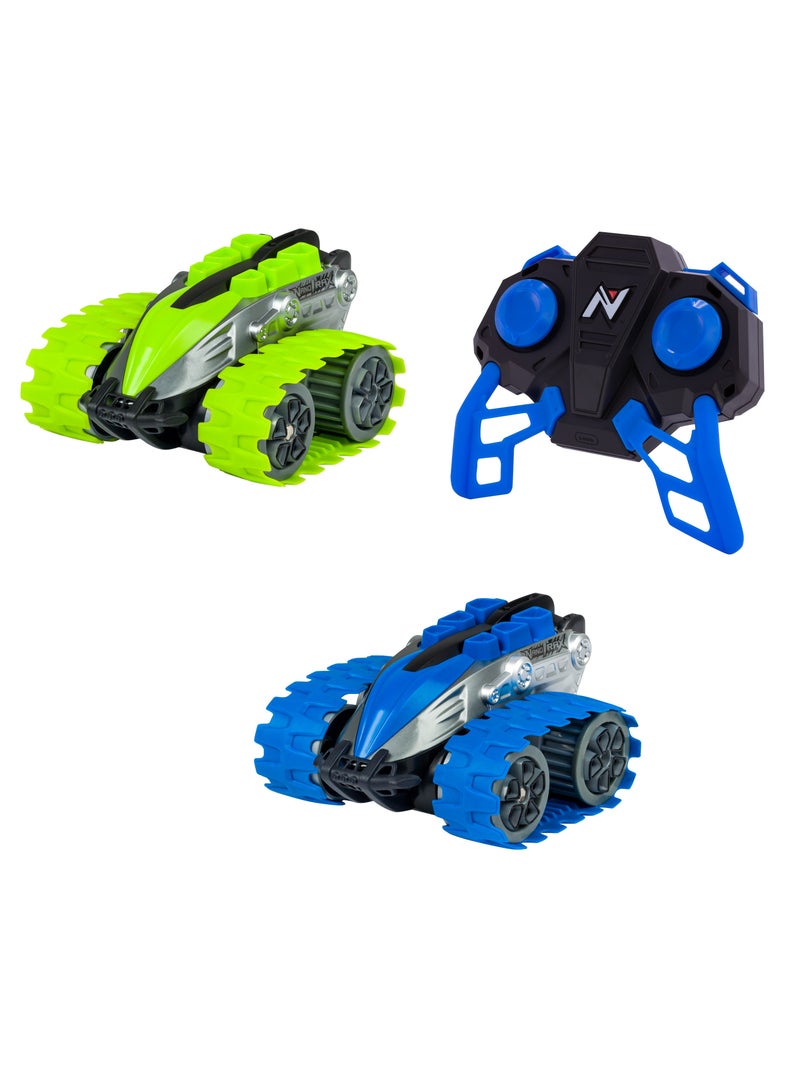 Nikko Remote Control Nano Trax, Assorted 1 Piece (Style & Color May Vary) | Ready to Spin, Climb and Counquer | 360-Degrees Spins & Grippy Treads | Rugged Vehicle | Off-Road | Toy Vehicle | Gift for Kids and Adults - Image 1