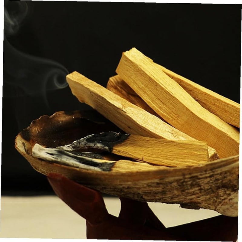 عصي البخور الخشبية الطبيعية سانتو 6 قطع لتخفيف التوتر والتأمل واليوجا - Image 4