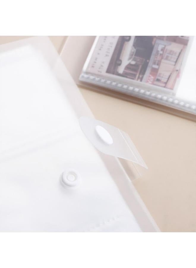 Transparent Business Card Holder 240 Slots Clear-Slots Clear Plastic Credit Card Holder Business ID Card Case Book Portable Business Card Binder File Sleeve Organizer Card Insert Replacement - Image 4