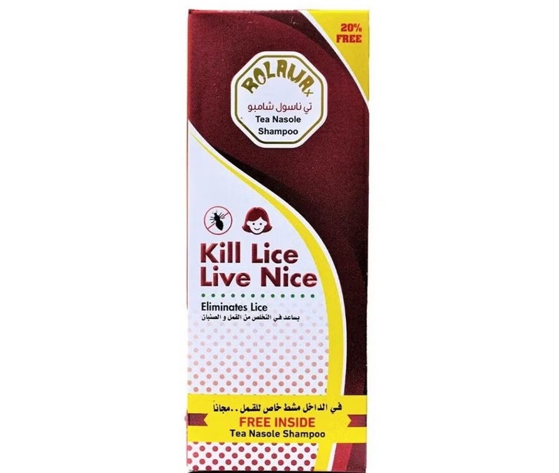 Anti-lice shampoo 210ml red