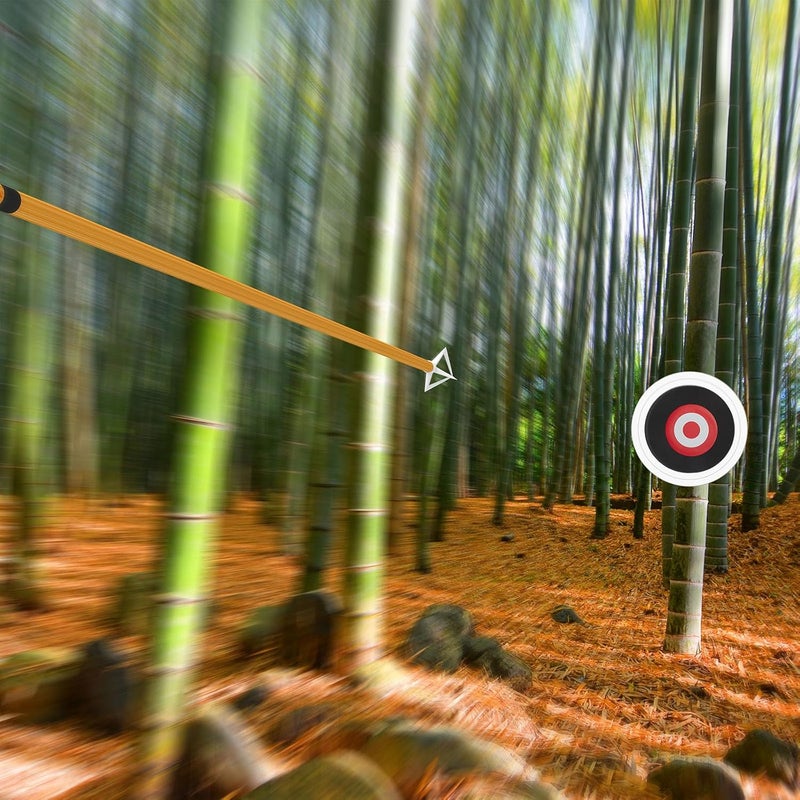 Sumind Round EVA Foam Arrow Target Portable Archery Arrow Moving Hunting Practice Target Lightweight Crossbow Shooting Practice Accessories for Backyard Indoor Outdoor - Image 4