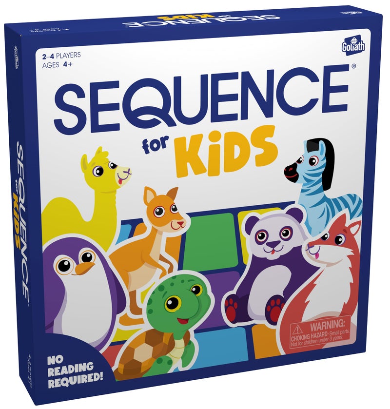 Jax SEQUENCE for Kids -- The 'No Reading Required' Strategy Game by Jax and Goliath, Multi Color, 11 inches (2-4 players) (Packaging May Vary) - Image 5