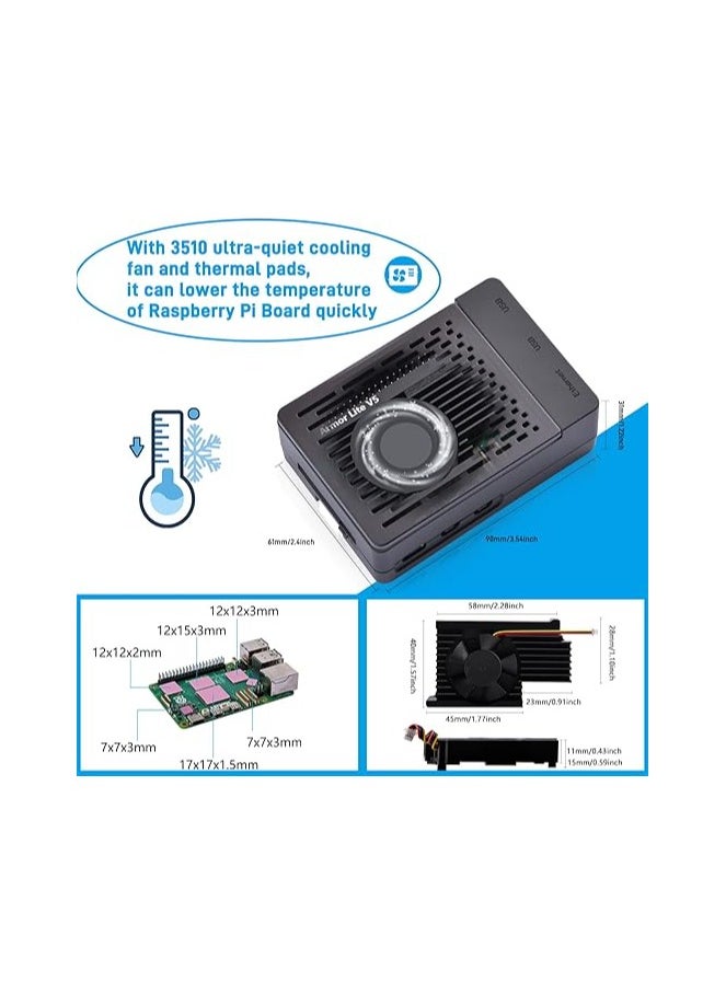 Raspberry Pi - Raspberry Pi 5 Model  Development Board Kit - Image 1