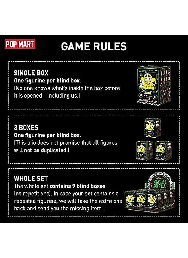 Arabest MEGA Space Molly 100% 2-B Blind Box Figures, Random Design Box Toys for Modern Home Decor, Collectible Toy Set for Desk Accessories, 1PC  - Image 2