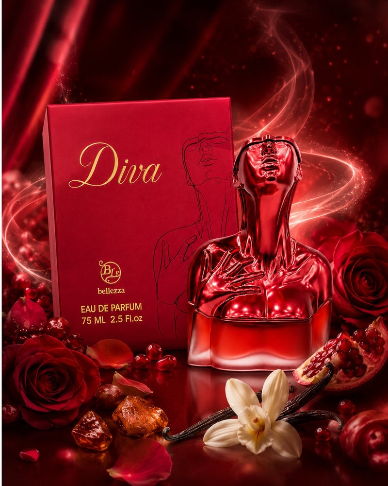 BELLEZA Diva by Beleza Eau de Parfum 75ml - Image 3