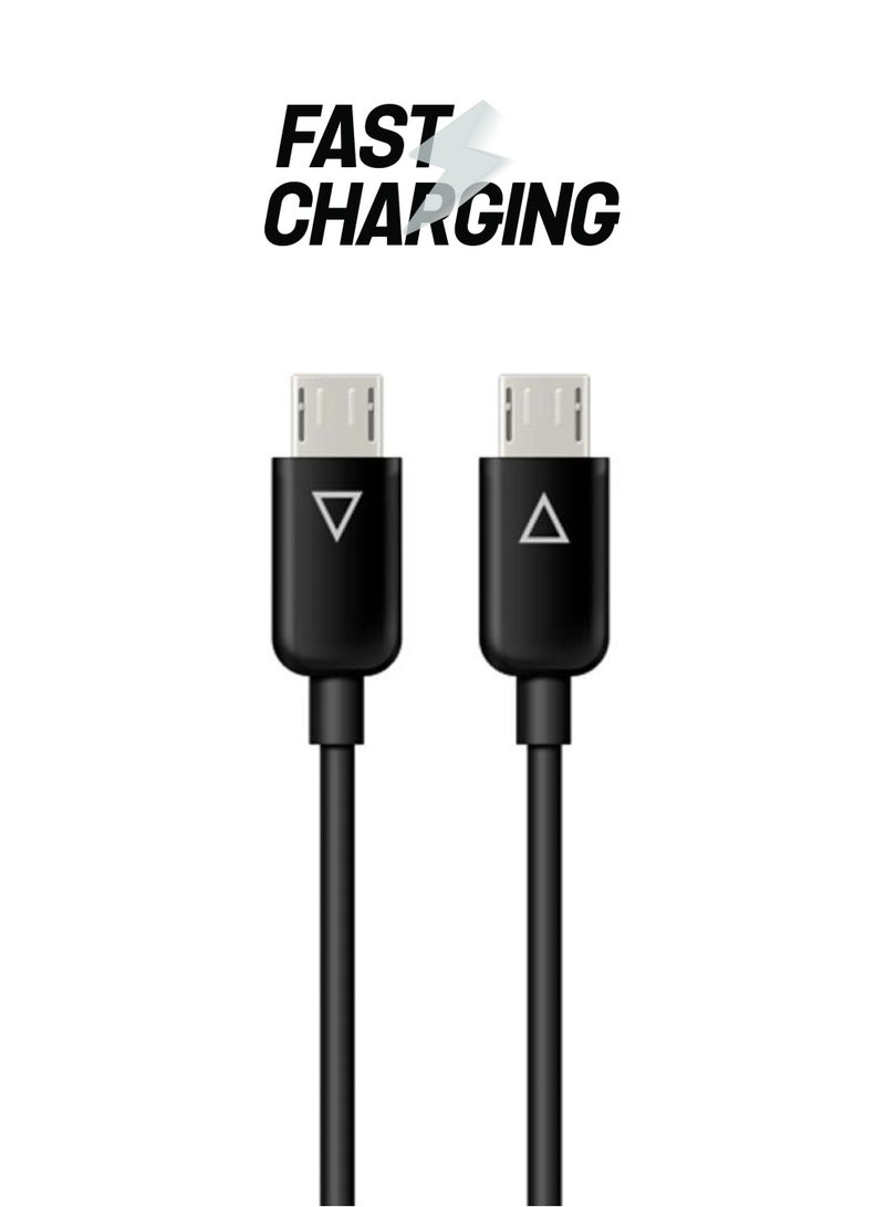 Energizer Micro USB To Micro USB Power Sharing Cable Black - Image 1