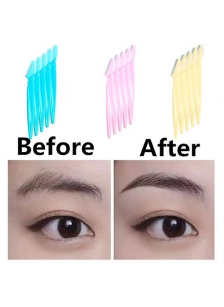 24 Pieces Eyebrow Razor Shaper Trimmer Shaver Women Men Facial Razor with Precision Cover by ACKLLR,Green Pink Yellow - pzsku/ZC3B6CB236AD87D23AEA1Z/45/_/1690930919/e27f902b-7ad1-4901-9e50-488885728b5a