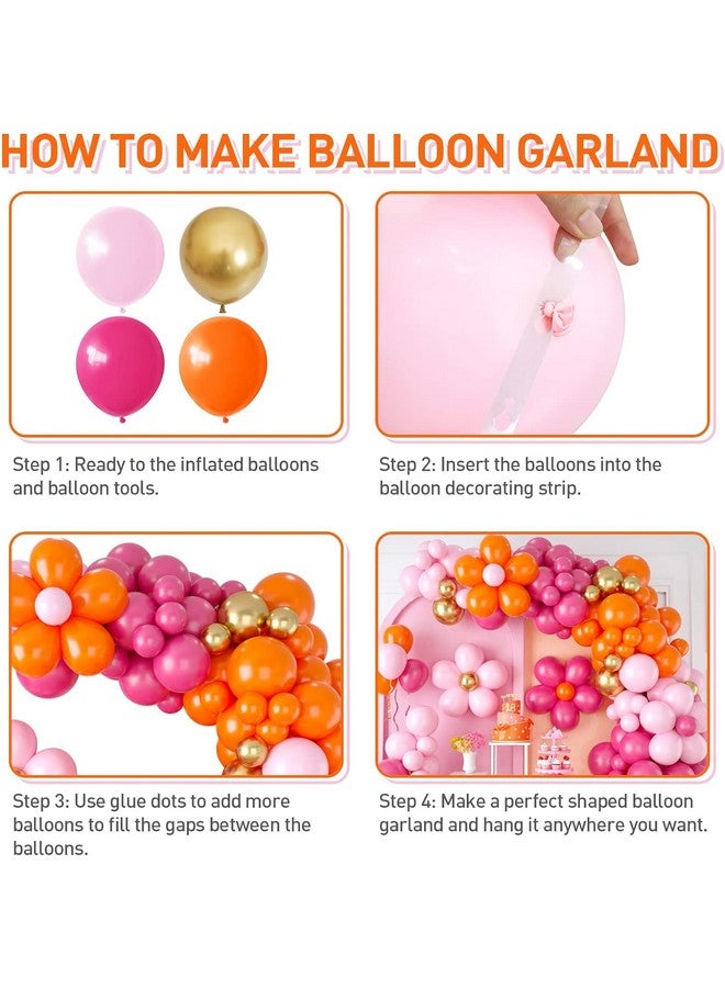 توي إكس إي مجموعة أقواس زهور من بالونات مطاطية ملونة من TOYXE لتزيين الحفلات، مجموعة من 117 قطعة للأطفال | ديكورات حفلات أعياد الميلاد | ديكورات عيد ميلاد سعيد | عناصر تزيين حفل استقبال المولود، متعددة الألوان - Image 4