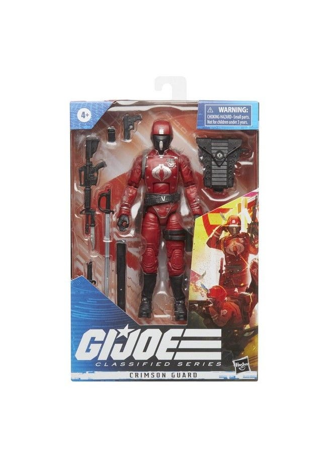 G. I. Joe G.I. Joe Classified Series Crimson Guard Action Figure 50 Collectible Premium Toys Multiple Accessories 6Inchscale And Custom Package Art  - Image 3