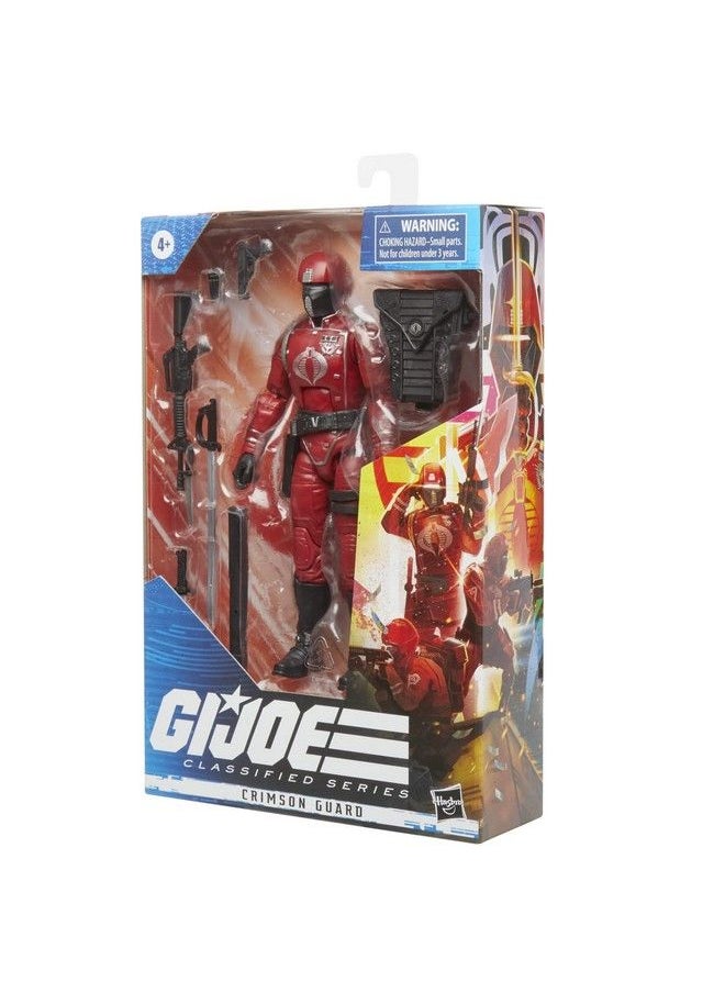 G. I. Joe G.I. Joe Classified Series Crimson Guard Action Figure 50 Collectible Premium Toys Multiple Accessories 6Inchscale And Custom Package Art  - Image 4