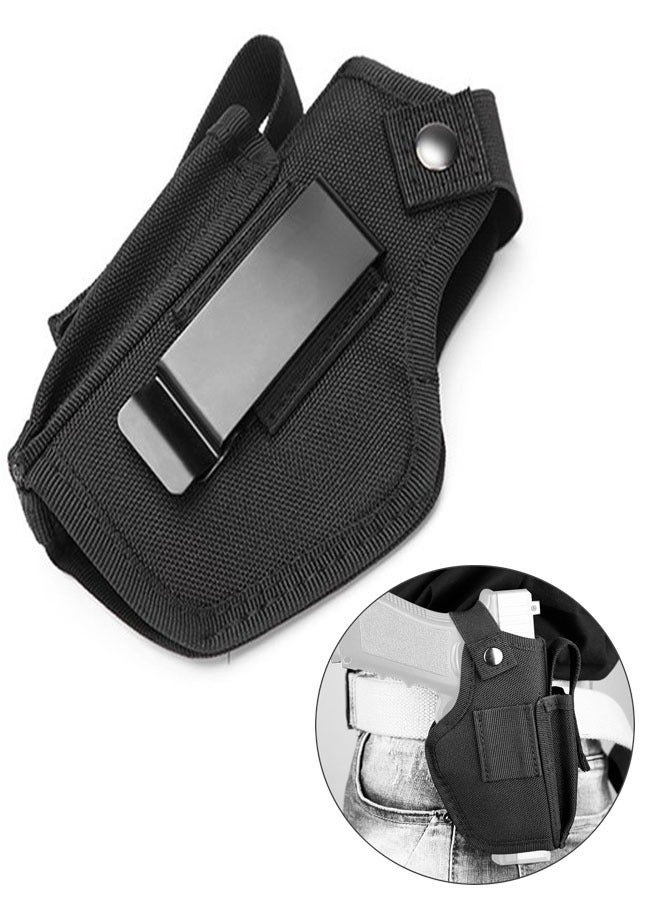 Generic Black Wear Resistant Gun Holster Hung at Waist  - Image 1
